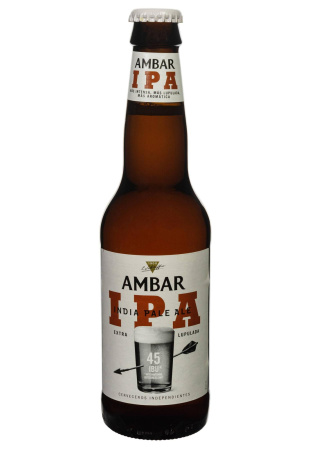 Пиво AMBAR IPA 5,7% светлое стекло 0.33 л