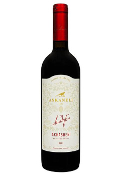Askaneli Ахашени Красное Полусладкое 0.75 л askaneli ахашени красное полусладкое 0.75 л