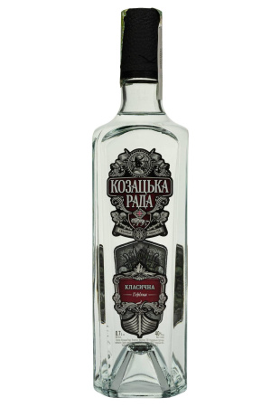 Водка Казацкая рада Классическая 0.7 л