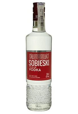 водка sobieski premium 0.5 л