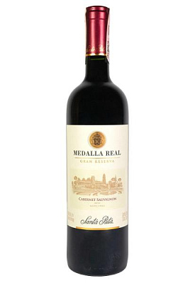 santa rita medalla real cabernet sauvignon gran reserva 0.75л