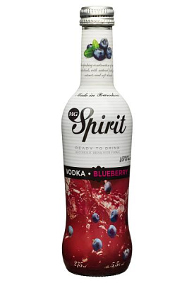 напиток алкогольный mg spirit vodka blubery 0.275 л