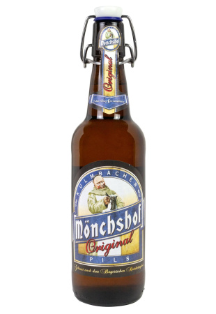 Пиво Mоnchshof Original 4,9% стекло 0.5 л