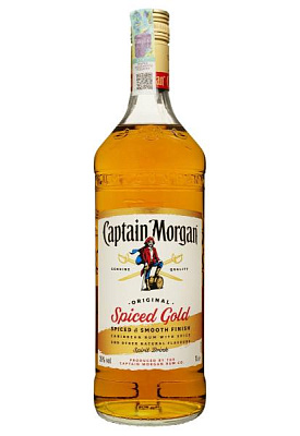 ром captain morgan spiced gold 1 л