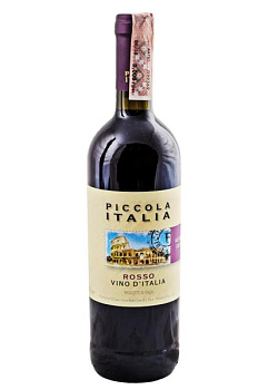 Piccola Italia Червоне Напівсолодке 0.75 л piccola italia красное полусладкое 0.75 л