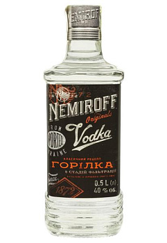 Горiлка Nemiroff Особлива штоф 0.5 л водка nemiroff особенная штоф 0.5 л