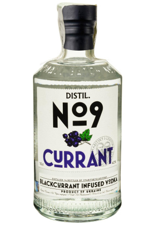 Водка Distil №9 Черная смородина 0.5 л