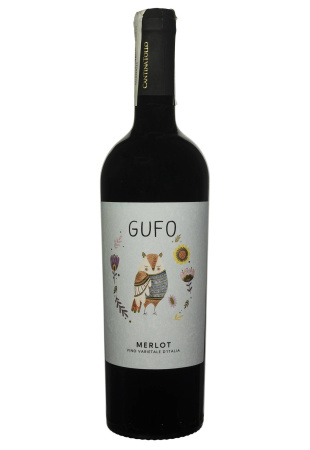 Gufo Merlot Красное Сухое NEW 0.75 л