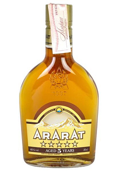 Бренди АрАрАт 5 лет 0.2 л бренди арарат 5 лет 0.2 л