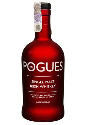 виски the pogues irish single malt 0.7 л