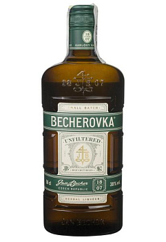 Лікерна настоянка Becherovka Unfiltered 0.5 л ликёрная настойка becherovka unfiltered 0.5 л