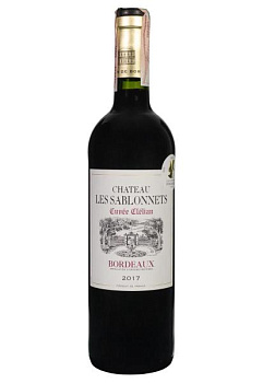 Chateau Les Sablonnets Bordeaux Червоне Сухе 0.75 л chateau les sablonnets bordeaux красное сухое 0.75 л