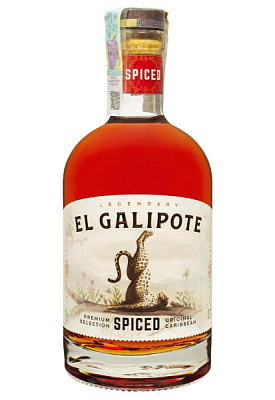 напиток алкогольный el galipote spiced 0.7 л 