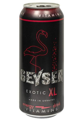 энергетический напиток б/а geyser exotic 0.5 л