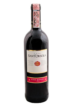 Sant'Orsola Rosso Червоне Сухе 0.75 л sant'orsola rosso красное сухое 0.75 л