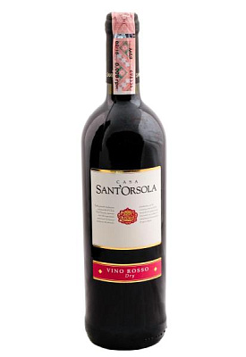 sant'orsola rosso красное сухое 0.75 л