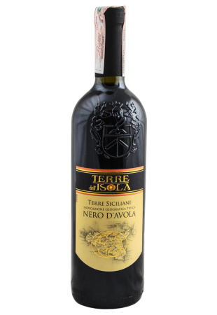 Terre dell'Isola Nero d'Avola Красное Сухое 0.75 л