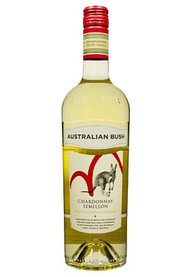 australian bush chardonnay semillon белое сухое 0.75 л 