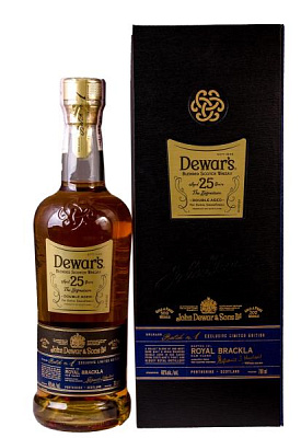 виски dewar's signature 25 y.o. в коробке 0.7 л