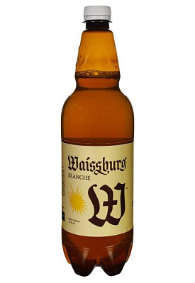 пиво waissburg белое н/ф 4.7%  1 л