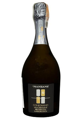 le manzane conegliano valdobbiadene prosecco superiore brut белое брют 0.75 л