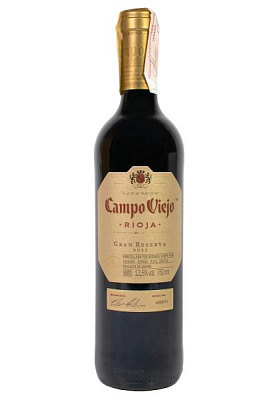 campo viejo rioja gran reserva красное сухое 0.75 л