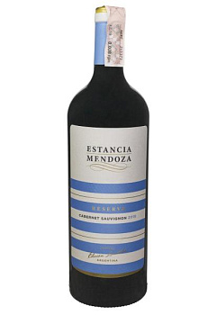 Estancia Mendoza Cabernet Sauvignon Reserva 2018 Сухое 0.75 л estancia mendoza cabernet sauvignon reserva 2018 сухое 0.75 л