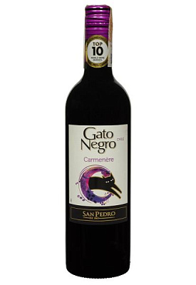 gato negro carmenere красное сухое 0.75 л