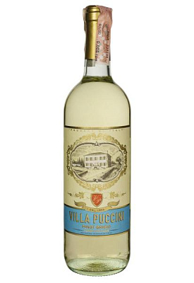 villa puccini terre siciliane pinot grigio igt белое сухое 0.75 л