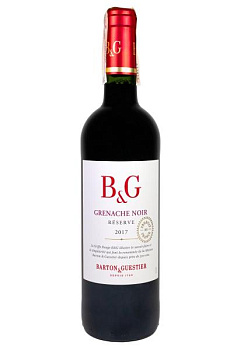 Barton & Guestier Grenache Noir Reserve Красное Сухое 0.75л barton & guestier grenache noir reserve красное сухое 0.75л