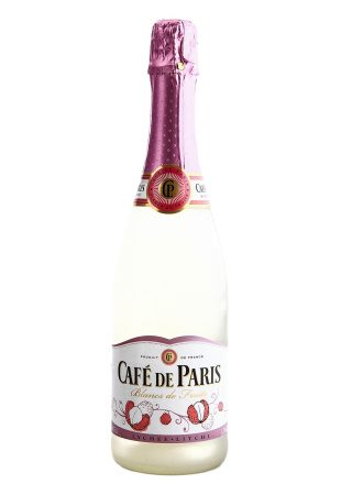 Cafe de Paris Litchi Белое Полусладкое 0.75 л фото Cafe de Paris Litchi Белое Полусладкое 0.75 л