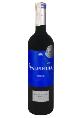 Vinos De La Luz Valpincia Roble 2017 Красное Сухое 0.75 л