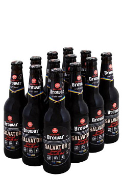 Упаковка Пиво Salvator ( 8% темное н/ф 0.35 л 12 шт )  упаковка пиво salvator ( 8% темное н/ф 0.35 л 12 шт )