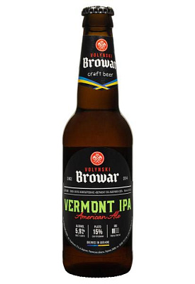 пиво vermont ipa светлое н/ф 5,9% 0.35 л