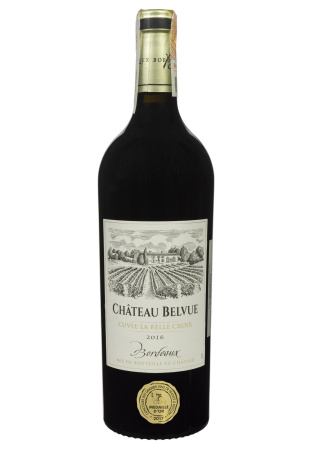 Chateau Belvue Cuvee Belle Croix Bordeaux Красное Сухое 0.75л