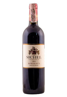 sichel bordeaux rouge красное сухое 0.75