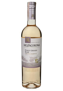 Mezzacorona Pinot Grigio Roze Рожеве Сухе 0.75 л mezzacorona pinot grigio roze розовое сухое 0.75 л