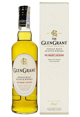 виски the glen grant major's reserve в коробке 0.7 л 