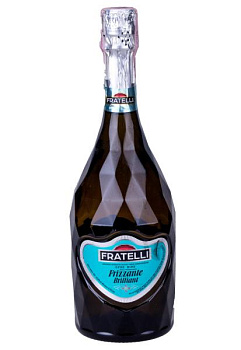 Fratelli Frizzante Brilliant Сухе Біле 0.75 л fratelli frizzante brilliant сухое белое 0.75 л