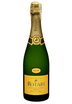 Rotari Riserva D'Oro Brut 2019 Біле Сухе 0.75 л  rotari riserva d'oro brut 2019 белое сухое 0.75 л