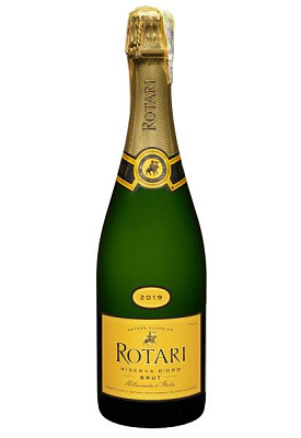 rotari riserva d'oro brut 2019 белое сухое 0.75 л 