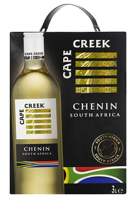 cape creek chenin белое сухое 3 л