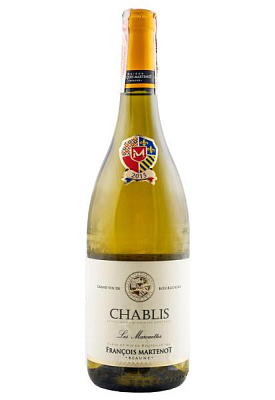 francois martenot chablis marouettes белое сухое 0.75 л