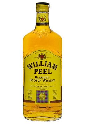 виски william peel blended scotch 1 л