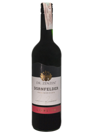 Dr. Zenzen Dornfelder Lieblich Красное Полусладкое 0.75л фото Dr. Zenzen Dornfelder Lieblich Красное Полусладкое 0.75л