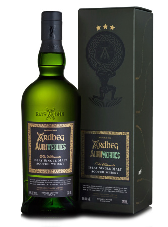 Виски Ardbeg Auriverdes в коробке 0.7 л