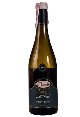 collavini pinot grigio collio doc белое сухое 0.75 л