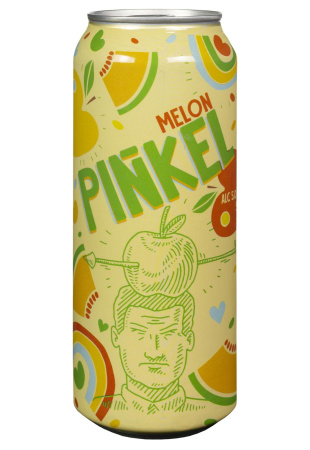 Сидр PINKEL Дыня-Яблоко ж/б 0.5 л