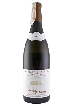 Domaine des Malandes Chablis Grand Cru Les Clos 0.75 л domaine des malandes chablis grand cru les clos 0.75 л