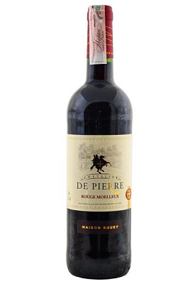 chevalier de pierre rouge moelleux полусладкое 0.75 л